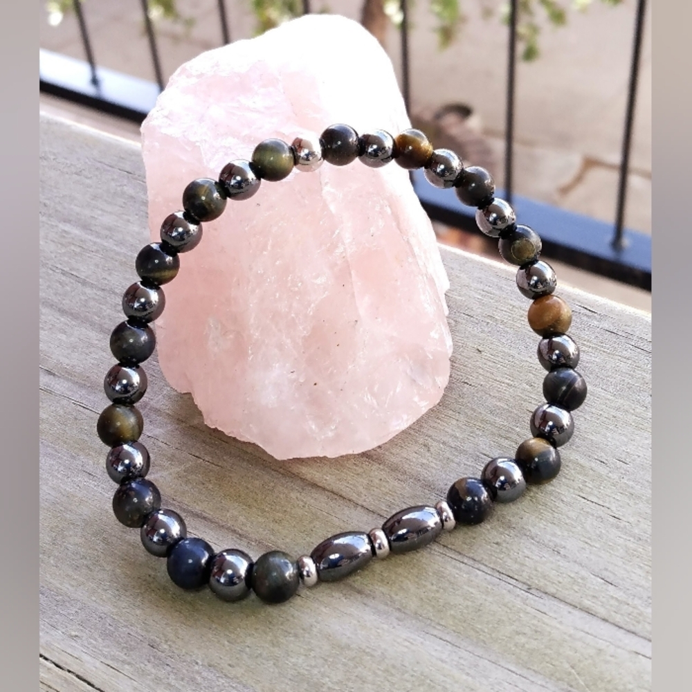 Blue Tiger's Eye Bracelet